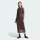 Женское платье SNAKE PRINT MAXI adidas KX1892 (XS) коричневый (4069995994431) - изображение 1