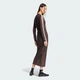 Женское платье SNAKE PRINT MAXI adidas KX1892 (XS) коричневый (4069995994431) - изображение 2