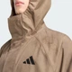 Мужская куртка-дождевик ESSENTIALS adidas KS7692 (XS) бежевый (4069988589743) - изображение 4