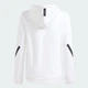 Детская толстовка Z.N.E. FULL ZIP adidas KC9679 (152) белый (4069995859563) - изображение 2