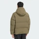Чоловічий пуховик HELIONIC DOWN PUFFER HOODED adidas KY3236 (2XL) зелений (4068804730734) - зображення 2