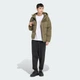 Чоловічий пуховик HELIONIC DOWN PUFFER HOODED adidas KY3236 (2XL) зелений (4068804730734) - зображення 3