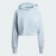 Женское худи ALL SZN French Terry 3-Stripes adidas IY6847 (L) синий (4067894433945) - изображение 6