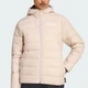 Женская куртка Terrex Multi Essentials CLIMAWARM Light Down Hooded adidas KB2150 (L) коричневый (4068808057592) - изображение 6