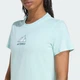 Жіноча футболка Terrex Outdoor Athlete Graphic adidas JM6366 (XS) бірюзовий (4068809637779) - зображення 5