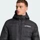 Мужская куртка Terrex Multi Essentials CLIMAWARM Light Down Hooded adidas KB2176 (S) черный (4068808172790) - изображение 4