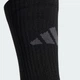 Три пары носков Essentials CLIMACOOL Crew adidas JC6455 (40-42) черный (4067901933000) - изображение 3