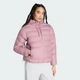 Жіноча куртка Essentials CLIMAWARM 3-Stripes Synthetic Down Hooded adidas KF2706 (XS) фіолетовий (4068804653637) - зображення 1
