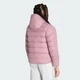 Жіноча куртка Essentials CLIMAWARM 3-Stripes Synthetic Down Hooded adidas KF2706 (XS) фіолетовий (4068804653637) - зображення 2