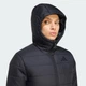Женская куртка Terrex Multi Essentials CLIMAWARM Insulated Hooded adidas KX4230 (L) черный (4069996454583) - изображение 4