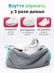 Мішок Eco Bag універсальний для прання взуття/кросівок/іграшок та делікатних тканин у пральній машині 40х20 см Сірий - изображение 3