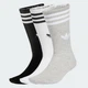 Три пары носков 3-Stripes High Crew adidas JV7418 (37-39) черный (4068807880023) - изображение 2