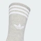 Три пары носков 3-Stripes High Crew adidas JV7418 (37-39) черный (4068807880023) - изображение 3