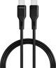 Кабель Make Type-C to Type-C 60W 1 м Silicone Black (MCB-CS2BK) - изображение 2