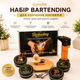 Набір для копчення коктейлів Bartending (смокер для віскі, бурбона, кави, коктейлів) у коробці, 4 баночки щепи, (світлий) - зображення 1