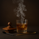 Набір для копчення напоїв «Bartending»: кришка-коптильня для віскі, кави, коктейлів (в комплекті: запальничка + 5 видів натуральної деревної щепи, дерв'яна подарункова упаковка) - изображение 2