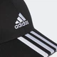 Кепка 3-Stripes Cotton Twill Baseball adidas IB3242 (Дорослі (M/L)) черный (4066763590093) - изображение 3