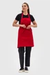 Фартук Vsetex Latte Короткий Красный - изображение 6