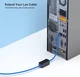 Перехідник RJ45 BENFEI мама-мама Cat7 Cat6 Cat5e Cat5 для з'єднання та подовження Ethernet LAN кабелю 10 Гбіт/с, 5 шт. - зображення 5