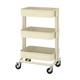 Візок на колесах, бежевий, 35x45x77 см IKEA RÅSKOG 306.297.11 - изображение 1