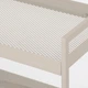 Візок на колесах, бежевий, 50,5x30x83 см IKEA NISSAFORS 405.858.01 - изображение 5