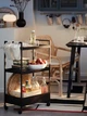 Візок чорний, 50,5x30x83 см IKEA NISSAFORS 203.997.77 - изображение 7