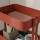 Візок на колесах, червонувато-коричневий, 35x45x77 см IKEA RÅSKOG 906.372.04 - изображение 4