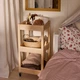 Візок, сосна, 38x38x82 см IKEA LOSHULT 405.762.79 - изображение 7