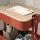 Візок з кришкою, червонувато-коричневий, 35x45x77 см IKEA RÅSKOG / NORRÅVA 996.222.36 - изображение 3