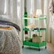 Візок, світло-зелений, 50,5x30x83 см IKEA NISSAFORS 106.067.82 - изображение 7