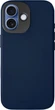 Etui na smartfon Yaxo Leather Gear Slim Case do Apple iPhone 17 Dusky Blue (YMALGSLCI1701DB) - obraz 3