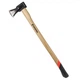 Колун 2200 г, деревянная рукоятка INTERTOOL HT-0272 - изображение 1