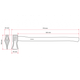 Колун 2200 г, деревянная рукоятка INTERTOOL HT-0272 - изображение 5