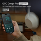 Questyle QCCDonglePro Беспроводной Bluetooth-передатчик Lossless LDAC HiFi, совместимый с телефонами Apple, PS5, компьютерами и коммутаторами. - изображение 6
