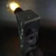 Светильник ручной работы из кирпича с индивидуальной гравировкой - изображение 5
