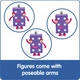 Игровые фигурки Numberblocks Друзья от 6 до 10 Learning resources HM95357-UK - изображение 5
