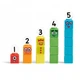 Математические кубики Числовой поезд Серия Numberblocks Learning resources HM96094-UK - изображение 3