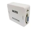 Конвертер адаптер с AV RCA тюльпаны на VGA питание и аудио AV2VGA - изображение 3