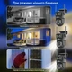 Камера відеоспостереження вулична поворотна 8mp для дому з wi-fi та записом на карту памʼяті з нічним баченням та датчиком руху - зображення 3