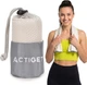 Полотенце микрофибра Actiget Спортивное 80 x 40 см Бежевое (ACT0186) - изображение 17