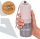 Полотенце микрофибра Actiget Спортивное 180 x 100 см Светло-розовое (ACT0198) - изображение 14