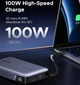 УМБ Ugreen PB551 20000mAh 145W PD/QC, USB-A, USB-C IN/OUT Gray (UGR-55992B) - зображення 5