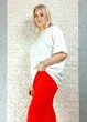 Футболка бавовняна з дрібними паєтками та стразами біла GAGA summer 16-150 - L-XXL - білий - изображение 3