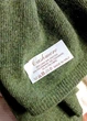 Палантин кашеміровий в'язаний хакі Cashmere 18-18831 - зелений - One size - изображение 6