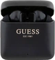 Наушники Guess Printed Logo Bluetooth 5.1 Wireless + Doc Station Black (3666339170288) - изображение 1