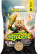 Наповнювач для котячого туалету Super Cat кукурудзяний грудкувальний 5 кг (10л) (4823089365138) - зображення 2