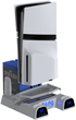 Podstawka chłodząca i ładująca YAXO ARCTIC BREEZE NE do PS5/PS5 Slim/PS5 Pro Alpine White (YGABNECCS01W) - obraz 3