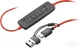 Навушники HP Poly Blackwire 3220 Stereo Adapter USB-A/USB-C Bulk Black (1974984330738) - зображення 2