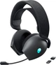 Słuchawki Dell Alienware Tri Mode AW725H Dark Side of the Moon (545-BBFW) - obraz 1