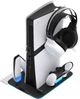 Охолоджуюча зарядна підставка YAXO ICE STORM NE do PS5 Pro/PS5 Slim Techno Black (YGISNECCS01B) - зображення 2